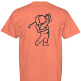 NEON RED ORANGE - BACK